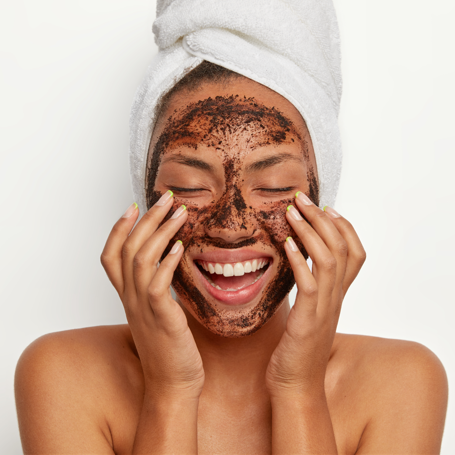 free coffee scrub picture high pixel